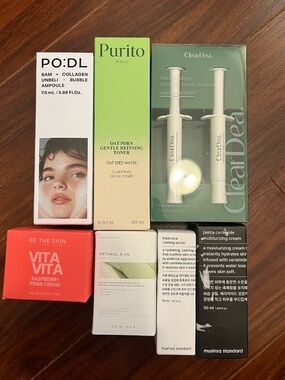 K-Beauty Skincare Bundle, $165 value before tax !! All New in Box